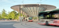 Roof over Tram Station "Buschmannshof"