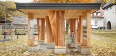 Infopavilions Holzwelt Murau
