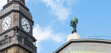 Atlas Sculpture - Central Station Hamburg 