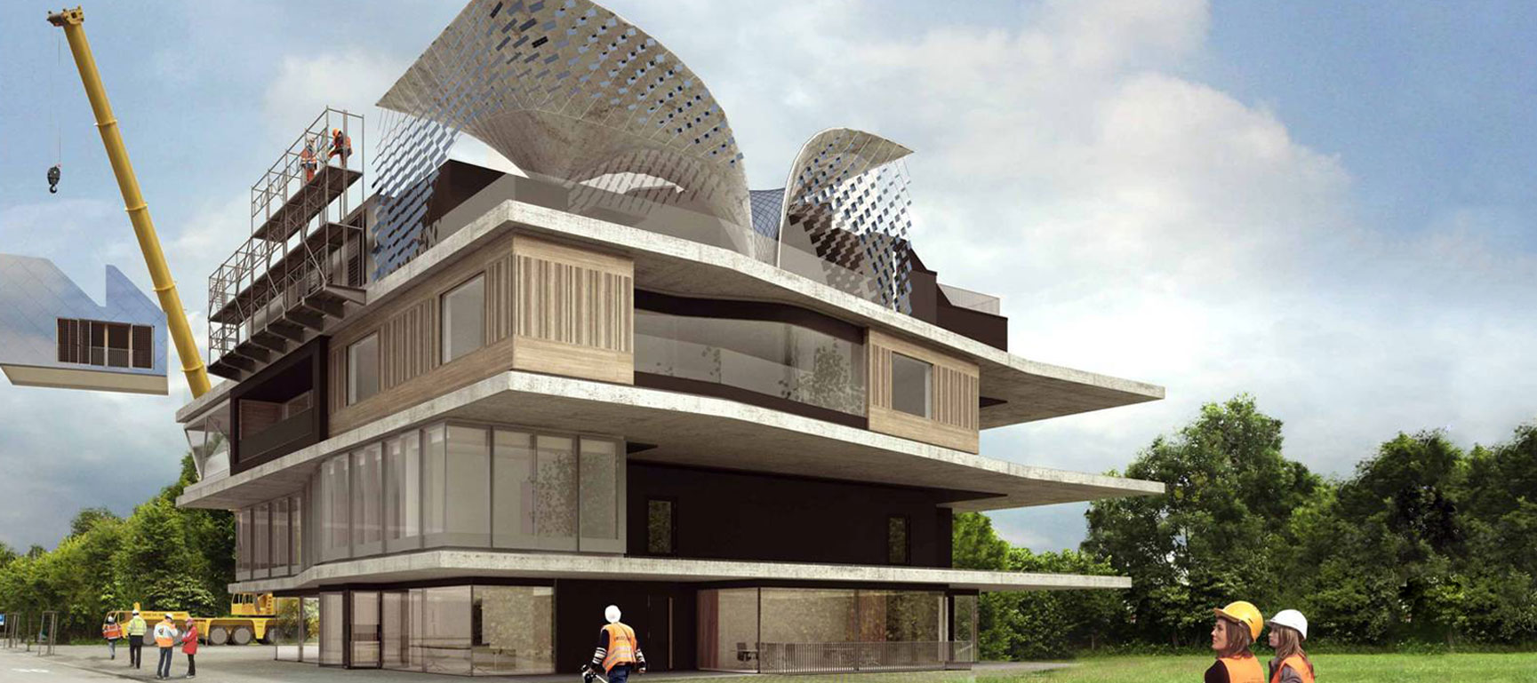 © EMPA / Gramazio Kohler Architects © EMPA / Gramazio Kohler Architects
