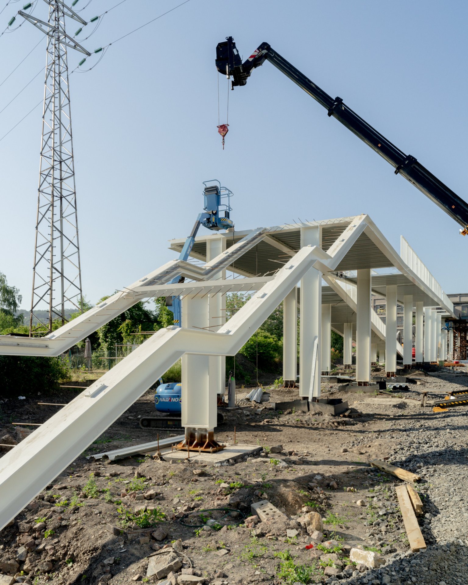 Grohmann 10 Router Seraing footbridge | Bollinger+Grohmann