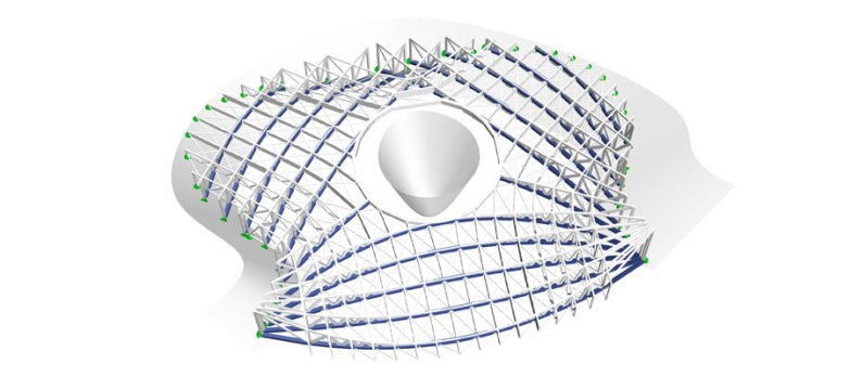 Base & Foundation structure – Birds Eye  