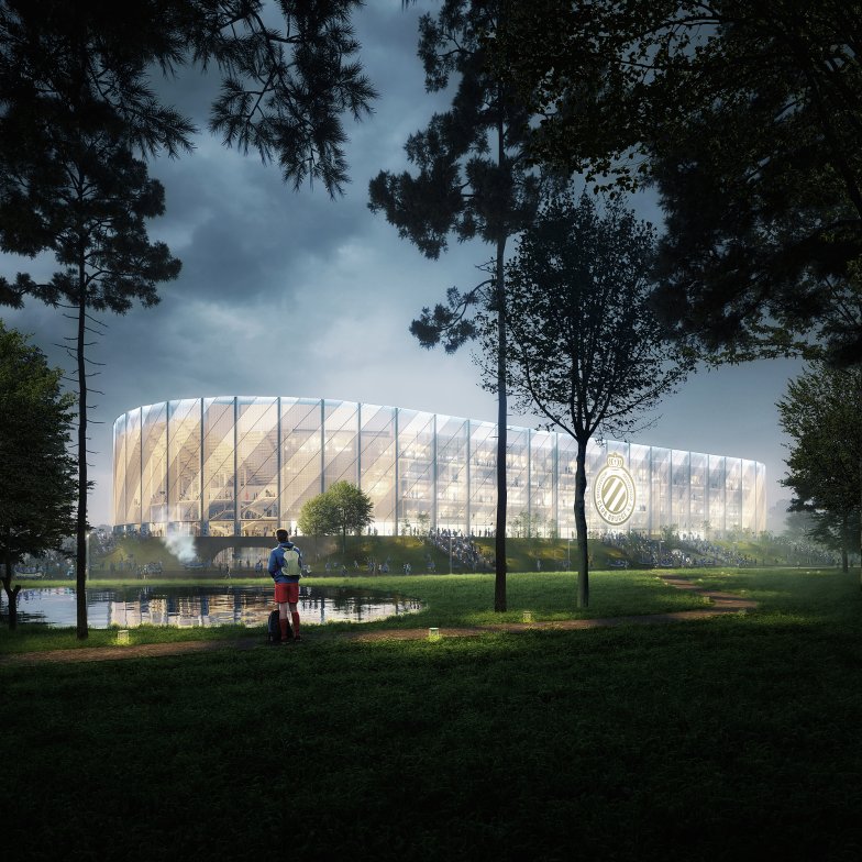  © SCAU architecture & B2Ai architects. Perspecteur Luxigon