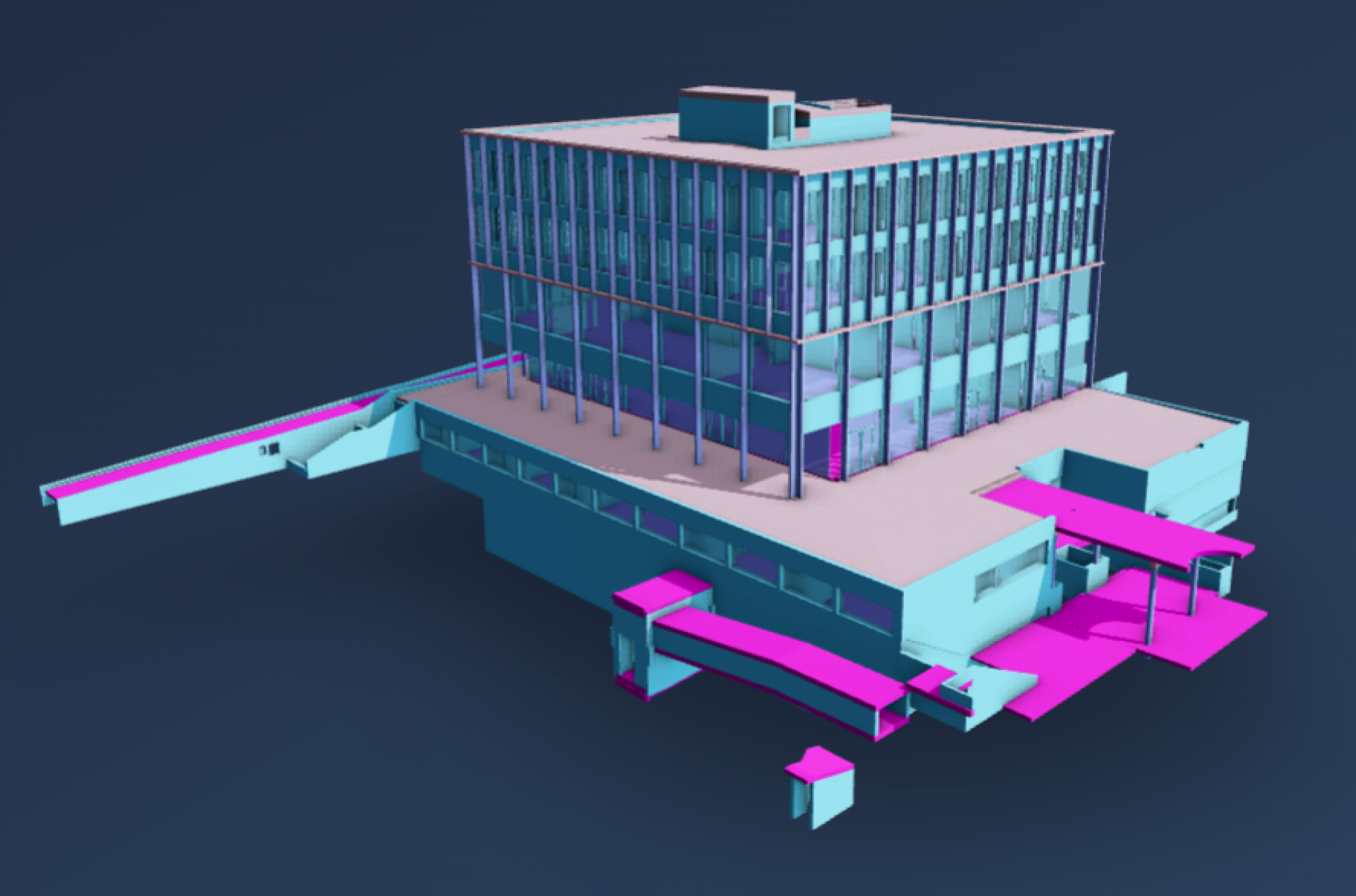 Speckle 3D BIM model of Ilse Wallentin Haus